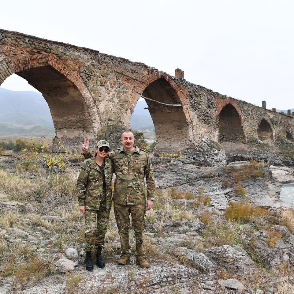 Ali Baş Komandan İlham Əliyev və birinci xanım Mehriban Əliyeva işğaldan azad olunmuş ərazilərdə olublar