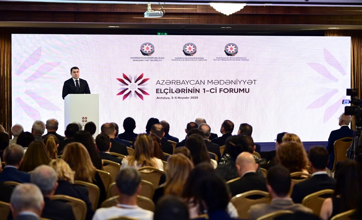 Antalyada Azərbaycan Mədəniyyət Elçilərinin I Forumu keçirilib -Fotoqaleri