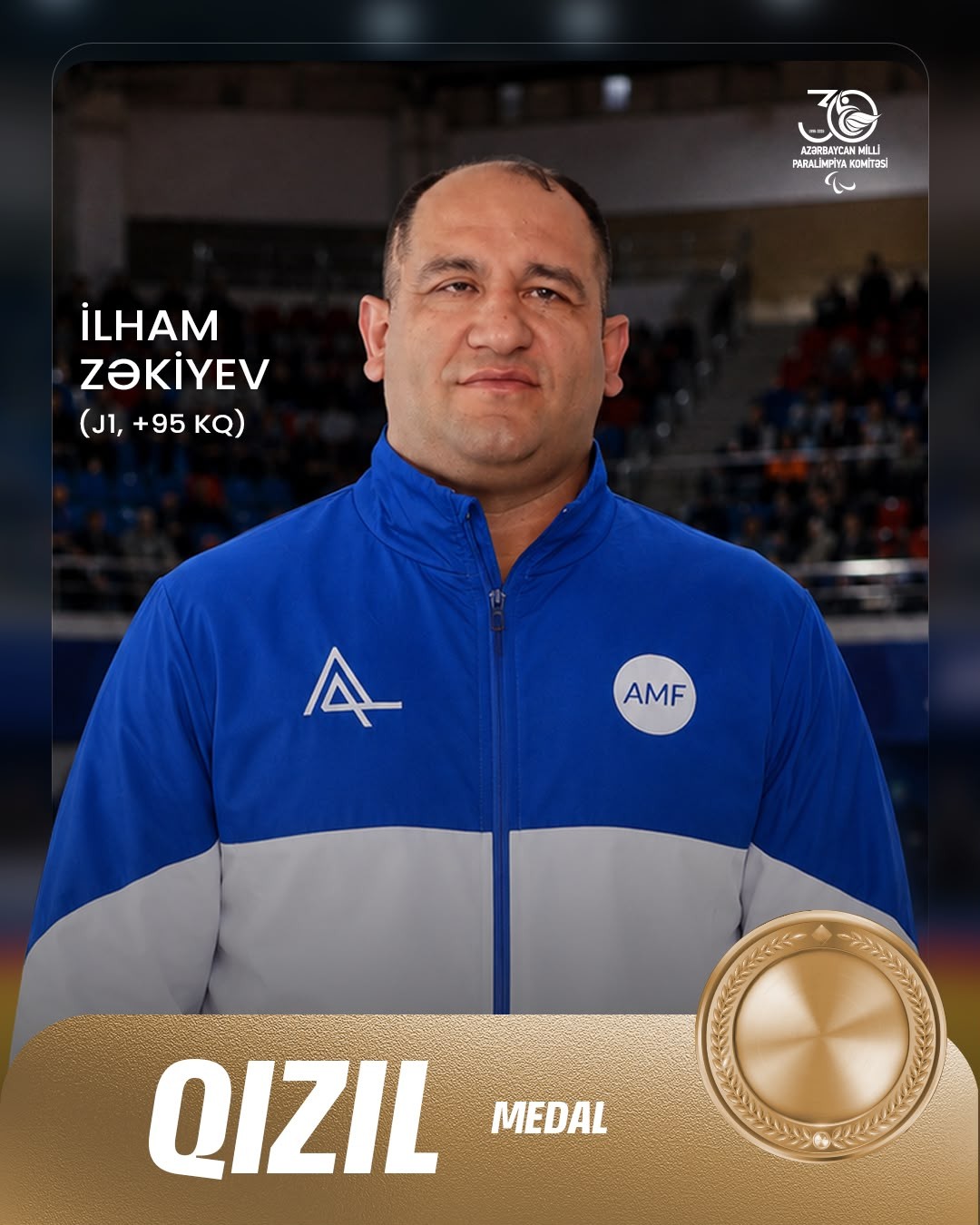 İlham Zəkiyev 10-cu dəfə Avropa çempionu oldu